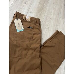 PrAna Stretch Zion II Slim Pants Men's 38/34 Sepia…